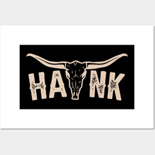 Hank's Legacy: Trendy Tee Featuring the Influence of Hank Williams Posters and Art